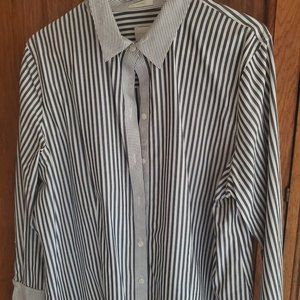 Womens Chico's Stripped Blouse